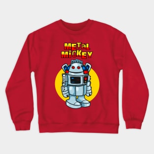 Metal Mickey Fan Art Crewneck Sweatshirt